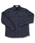 Grand Flannel, Dark Blue Mini Check