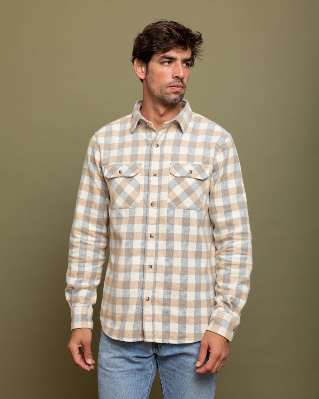 Grand Flannel, Ecru