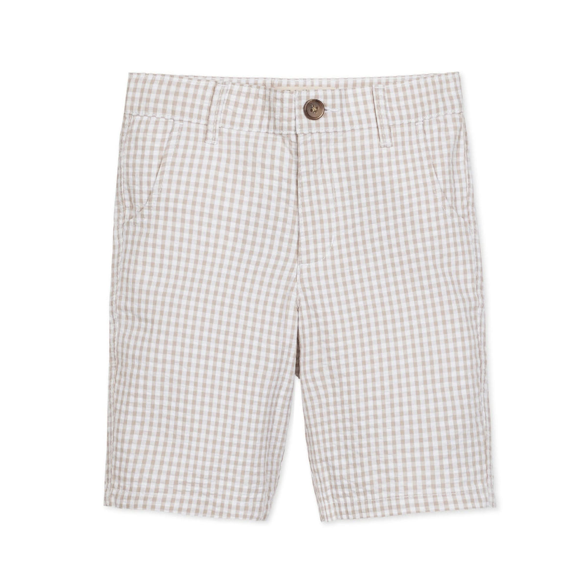 Organic Seersucker Short