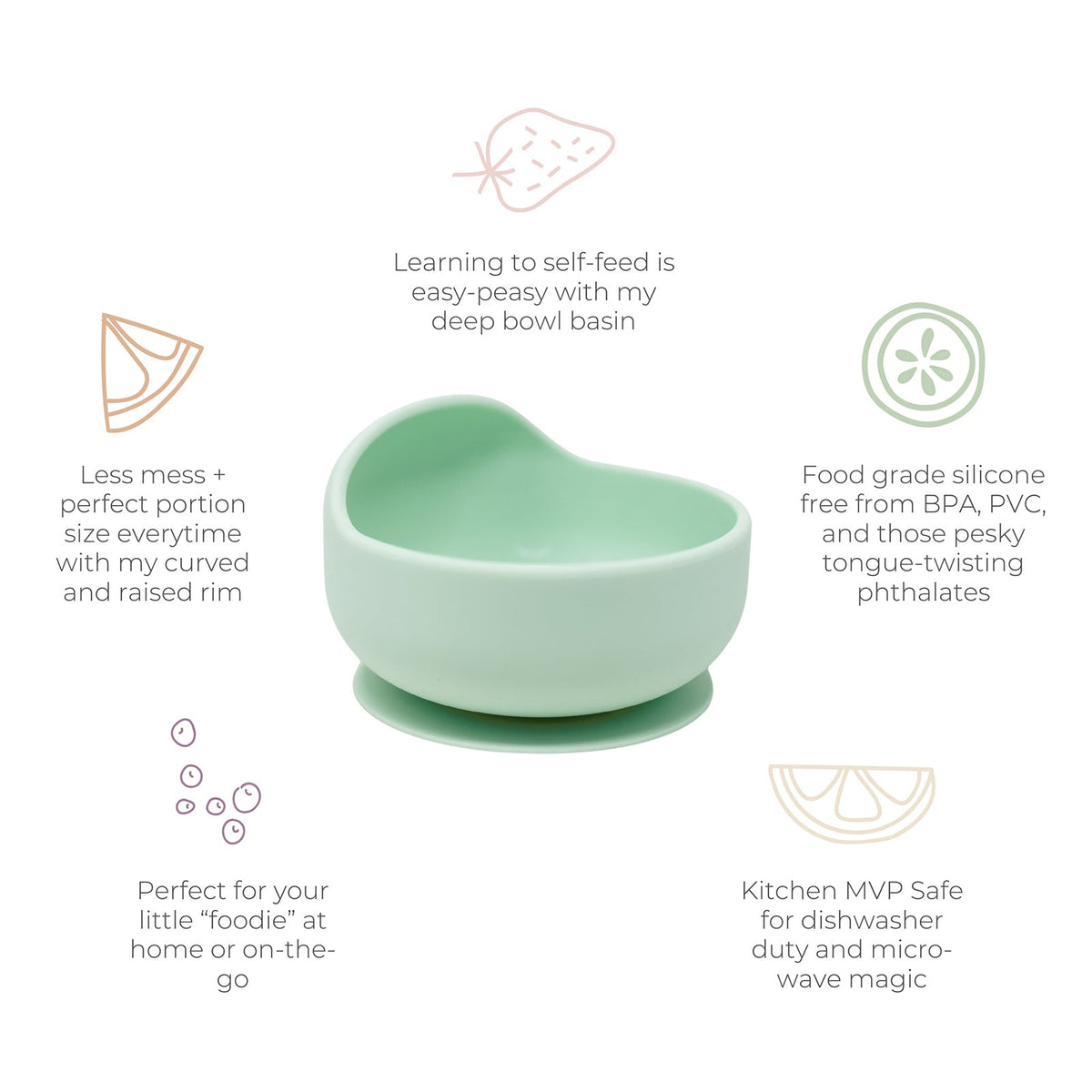 Stayful Silicone Bowl - Shop Avnu
