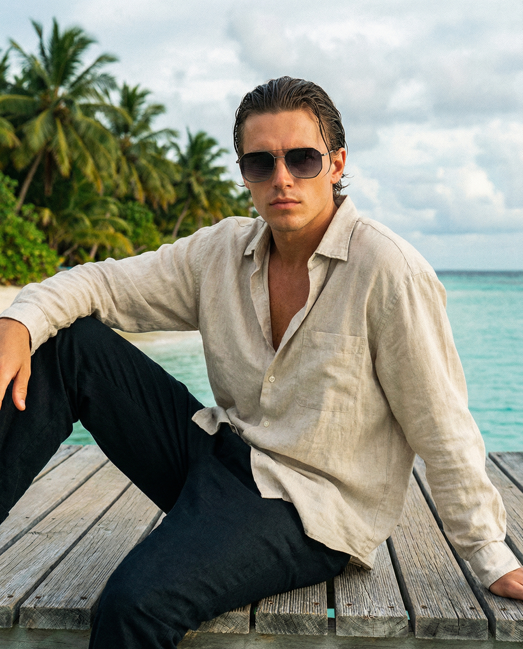 OHO's 2131C Polarized Aviator Sunglasses