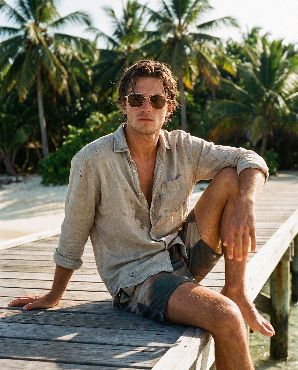 OHO's 2141B Polarized Aviator Sunglasses
