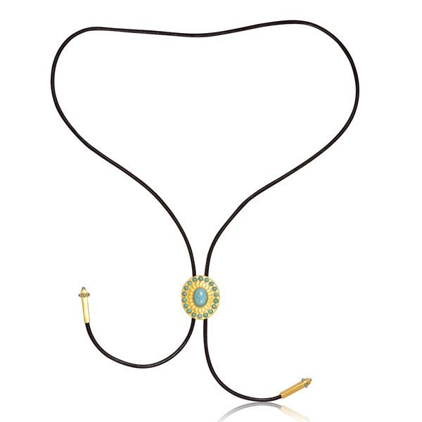 Canyon Sky Turquoise Bolo Tie - Shop Avnu