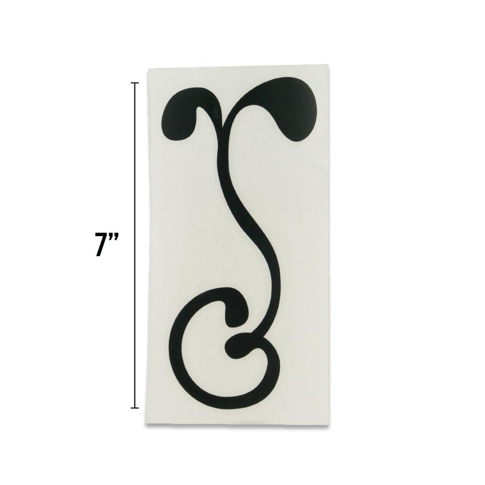 G Sprout 7" Black Kiss Cut Sticker - Shop Avnu