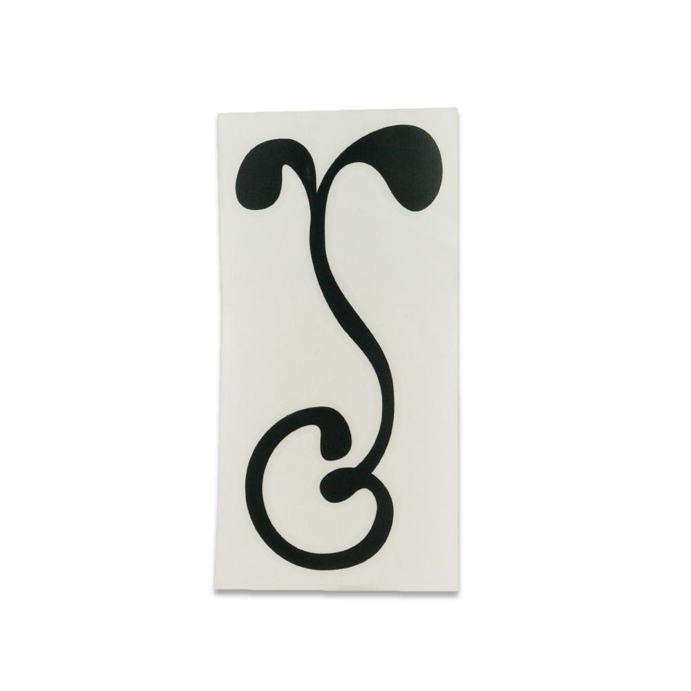 G Sprout 4" Black Kiss Cut Sticker - Shop Avnu