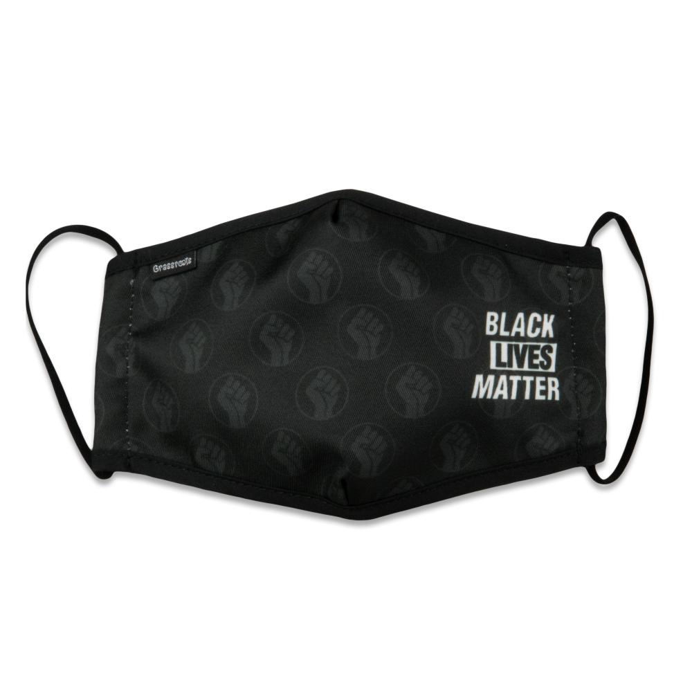 Black Lives Matter Pattern Facemask - Shop Avnu