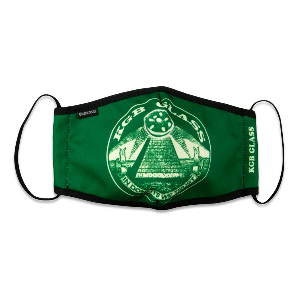 KGB Glass In Donuts We Trust Facemask - Shop Avnu