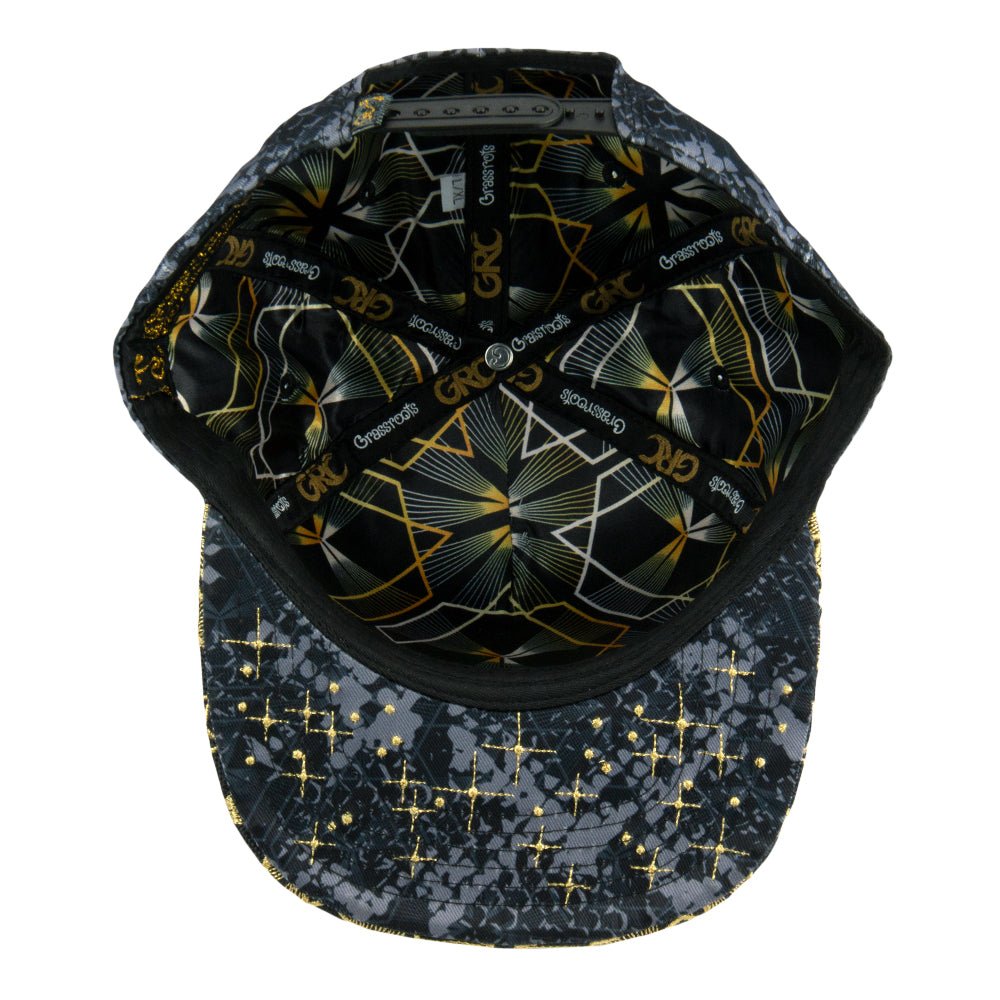 Celestial Serpent V2 Black Snapback Hat - Shop Avnu