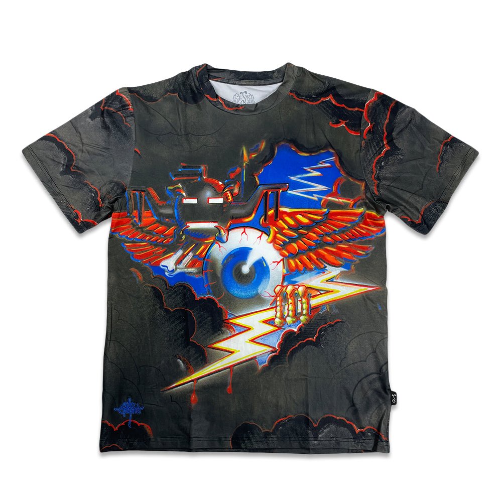 Rick Griffin Hopi Mask Allover T Shirt - Shop Avnu