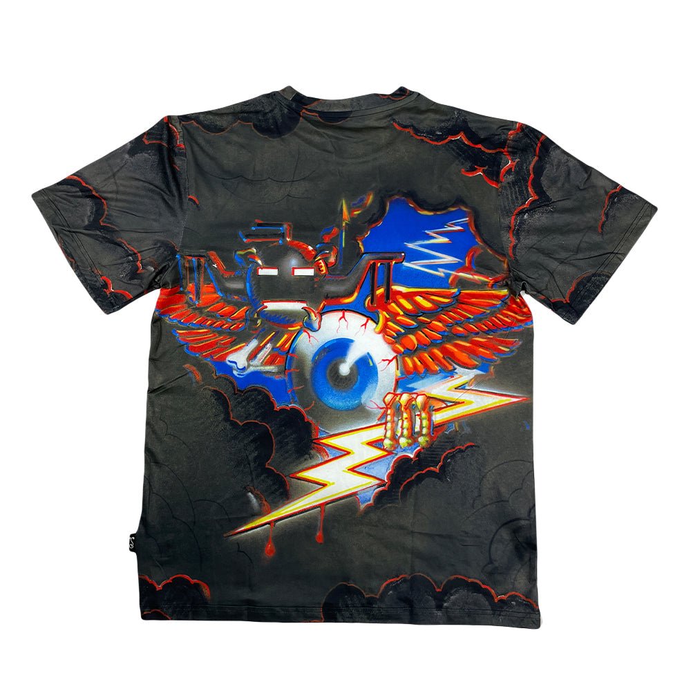 Rick Griffin Hopi Mask Allover T Shirt - Shop Avnu