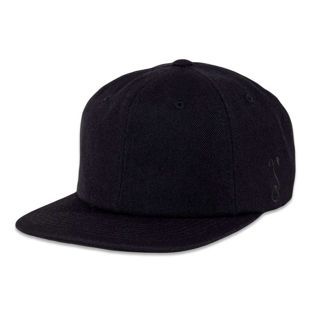 Touch of Class Black Strapback Hat - Shop Avnu