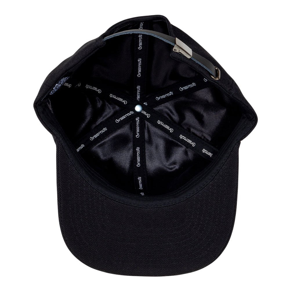 Touch of Class Black Strapback Hat - Shop Avnu