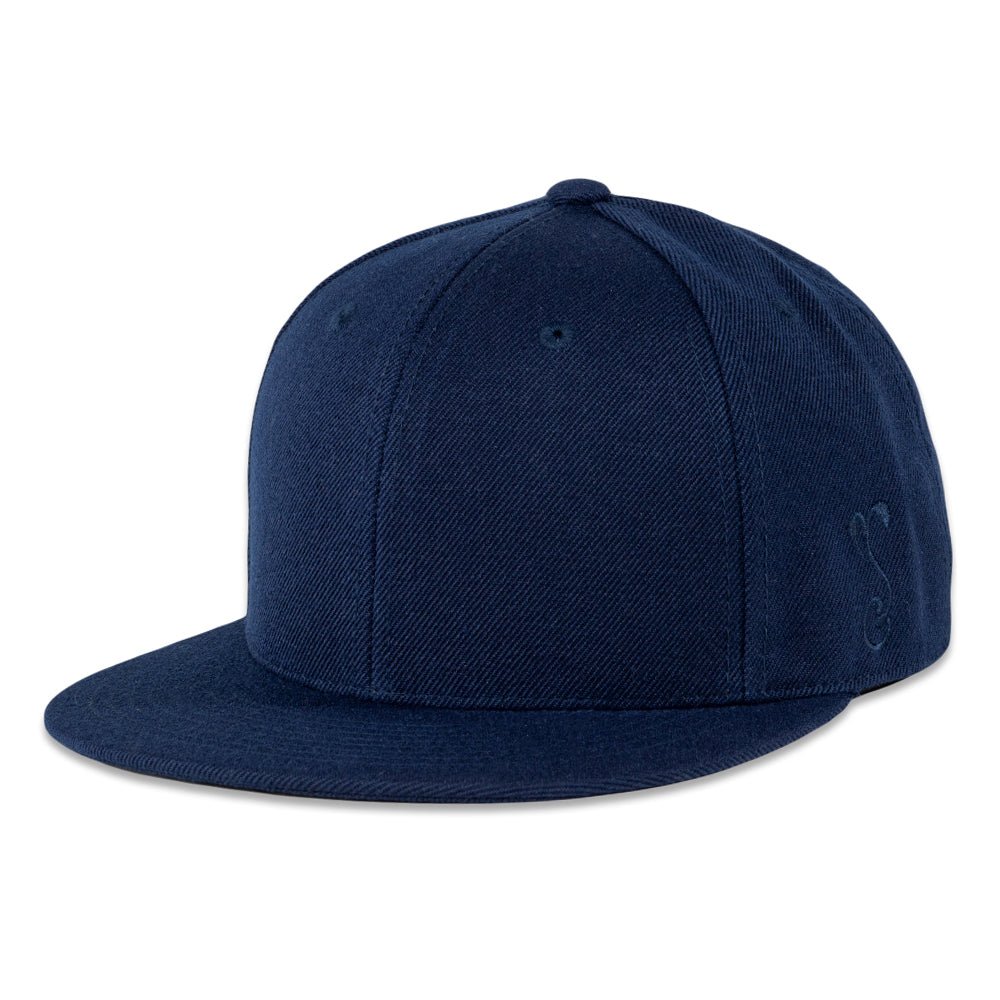 Touch of Class Navy Fitted Hat - Shop Avnu