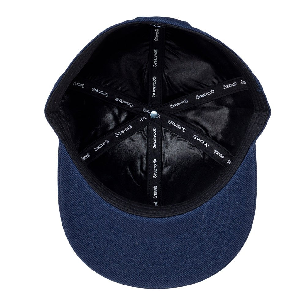 Touch of Class Navy Fitted Hat - Shop Avnu