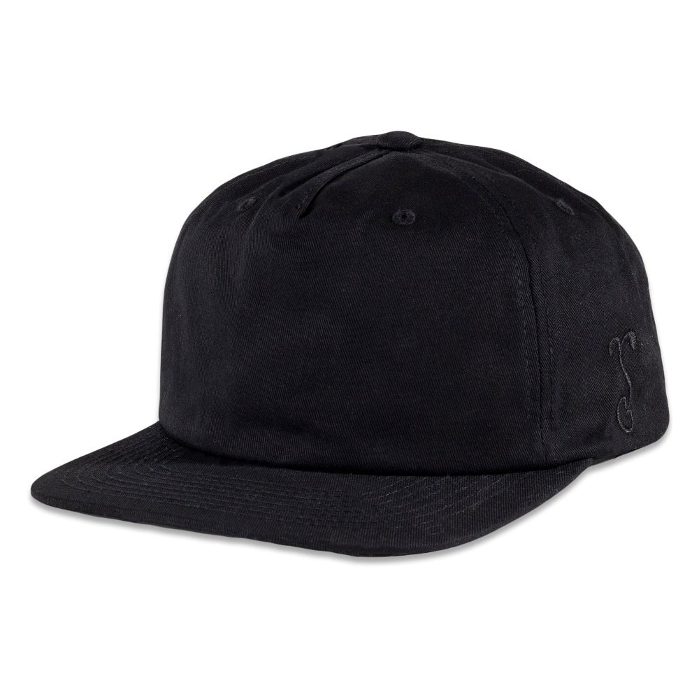 Touch of Class Black Zipperback Hat - Shop Avnu