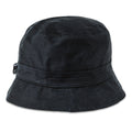 Touch of Class Black Gray Reversible Bucket Hat - Shop Avnu