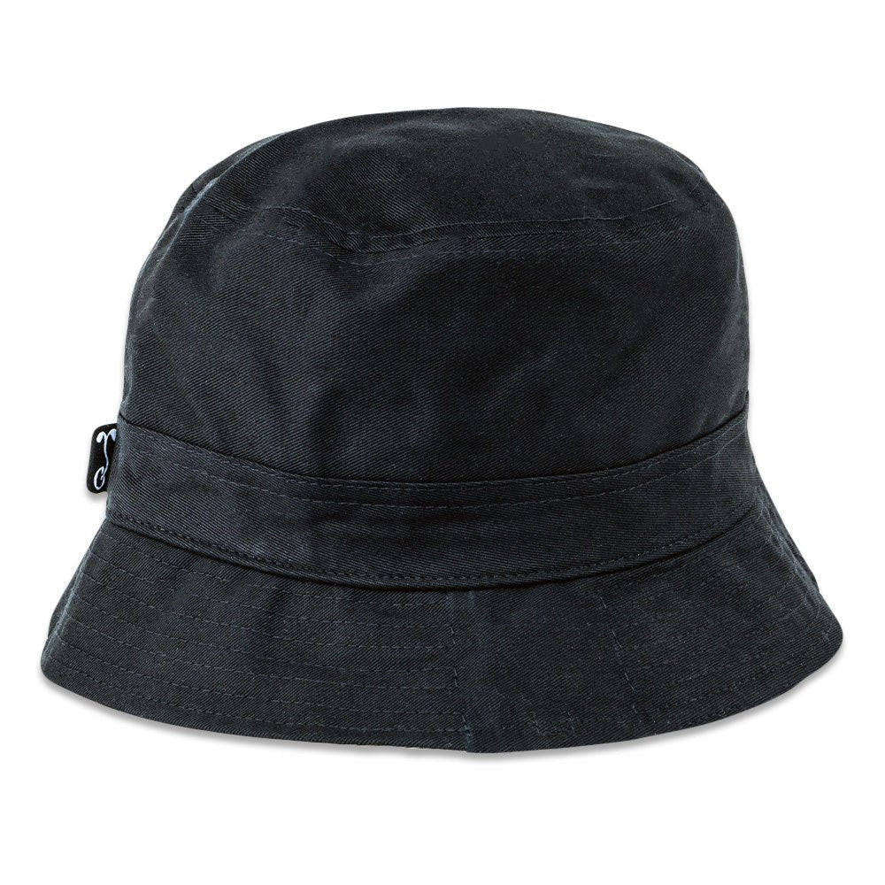 Touch of Class Black Gray Reversible Bucket Hat - Shop Avnu