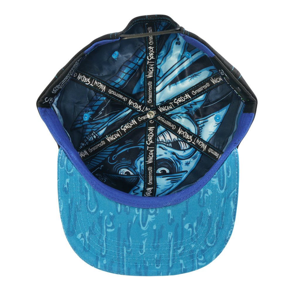 Vincent Gordon Ganja Bay Black Snapback Hat - Shop Avnu