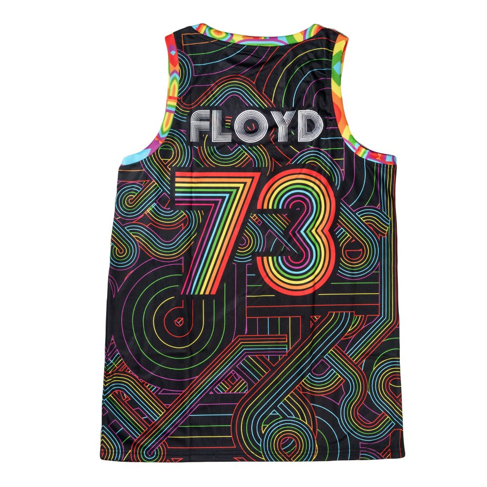 Pink Floyd DSOTM V2 Black Rainbow Jersey - Shop Avnu