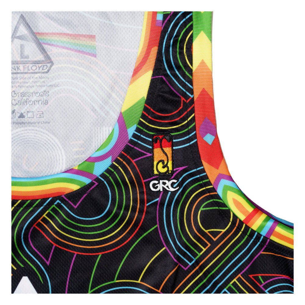 Pink Floyd DSOTM V2 Black Rainbow Jersey - Shop Avnu