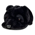 Black Bear Fur Earflap Fitted Hat - Shop Avnu