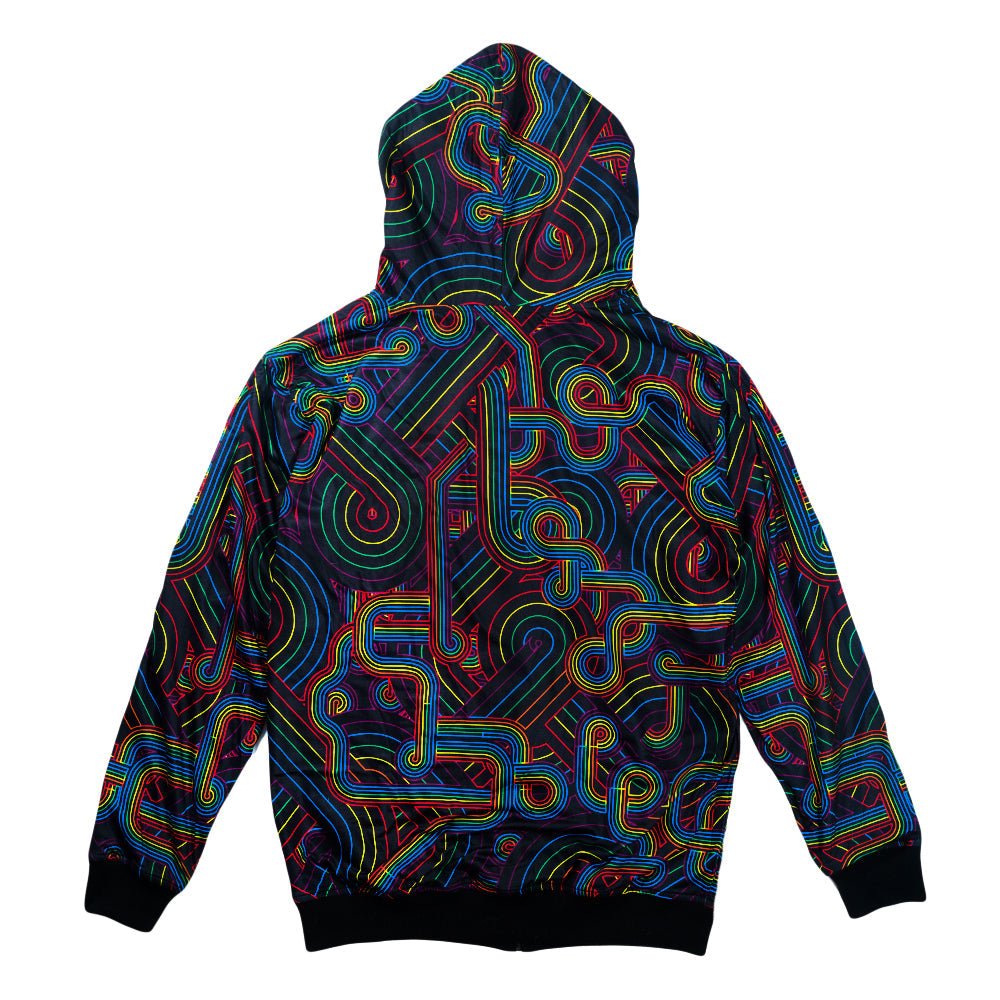 Pink Floyd DSOTM V2 Reversible Zip Up Hoodie - Shop Avnu
