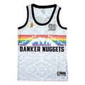 Danker Nuggets Pyramid White Jersey - Shop Avnu