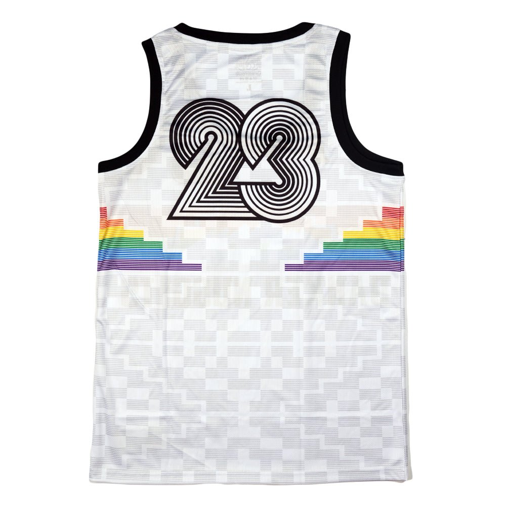 Danker Nuggets Pyramid White Jersey - Shop Avnu