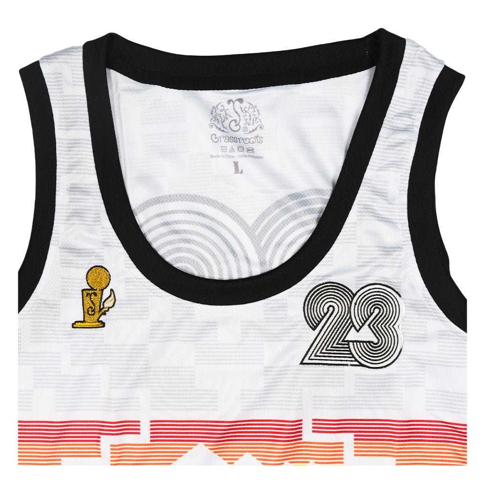 Danker Nuggets Pyramid White Jersey - Shop Avnu