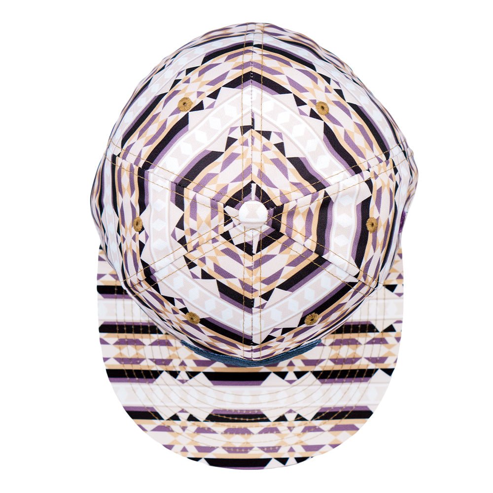 Sahara Pattern Fitted Hat - Shop Avnu