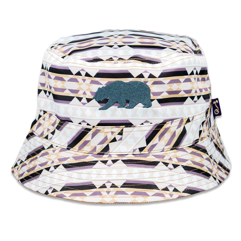 Sahara Pattern Reversible Bucket Hat - Shop Avnu