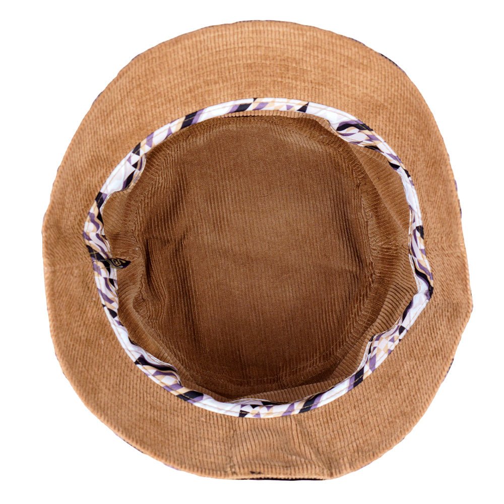 Sahara Pattern Reversible Bucket Hat - Shop Avnu
