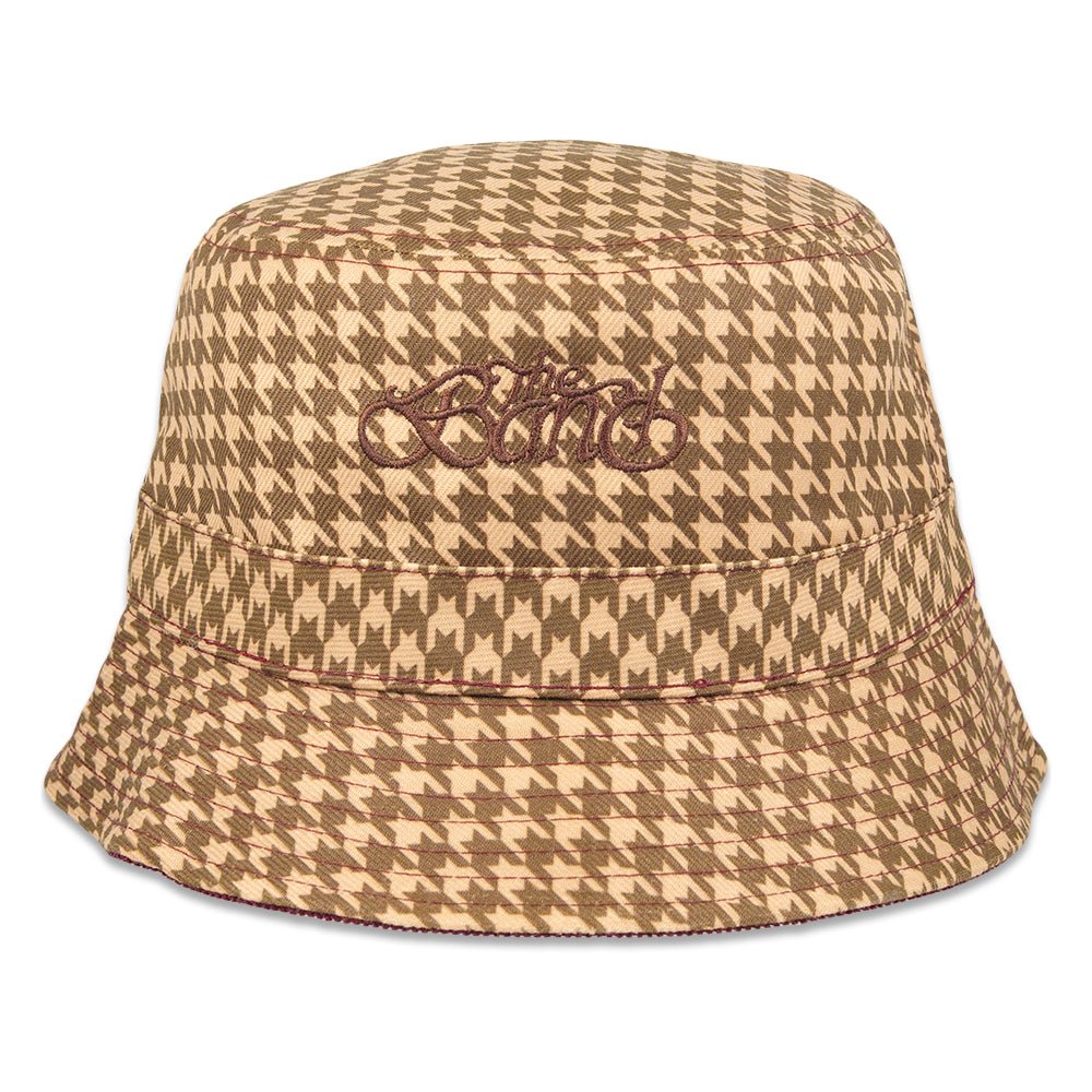 The Band Houndstooth Reversible Bucket Hat - Shop Avnu