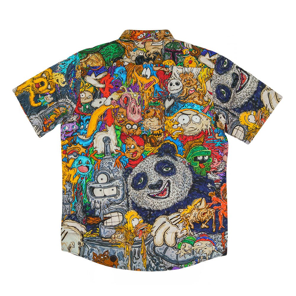 Vincent Gordon Cartoon Gumbo Button Up Shirt - Shop Avnu