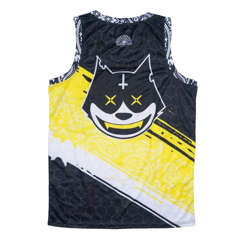 Stylust Paisley Cat Black Jersey - Shop Avnu