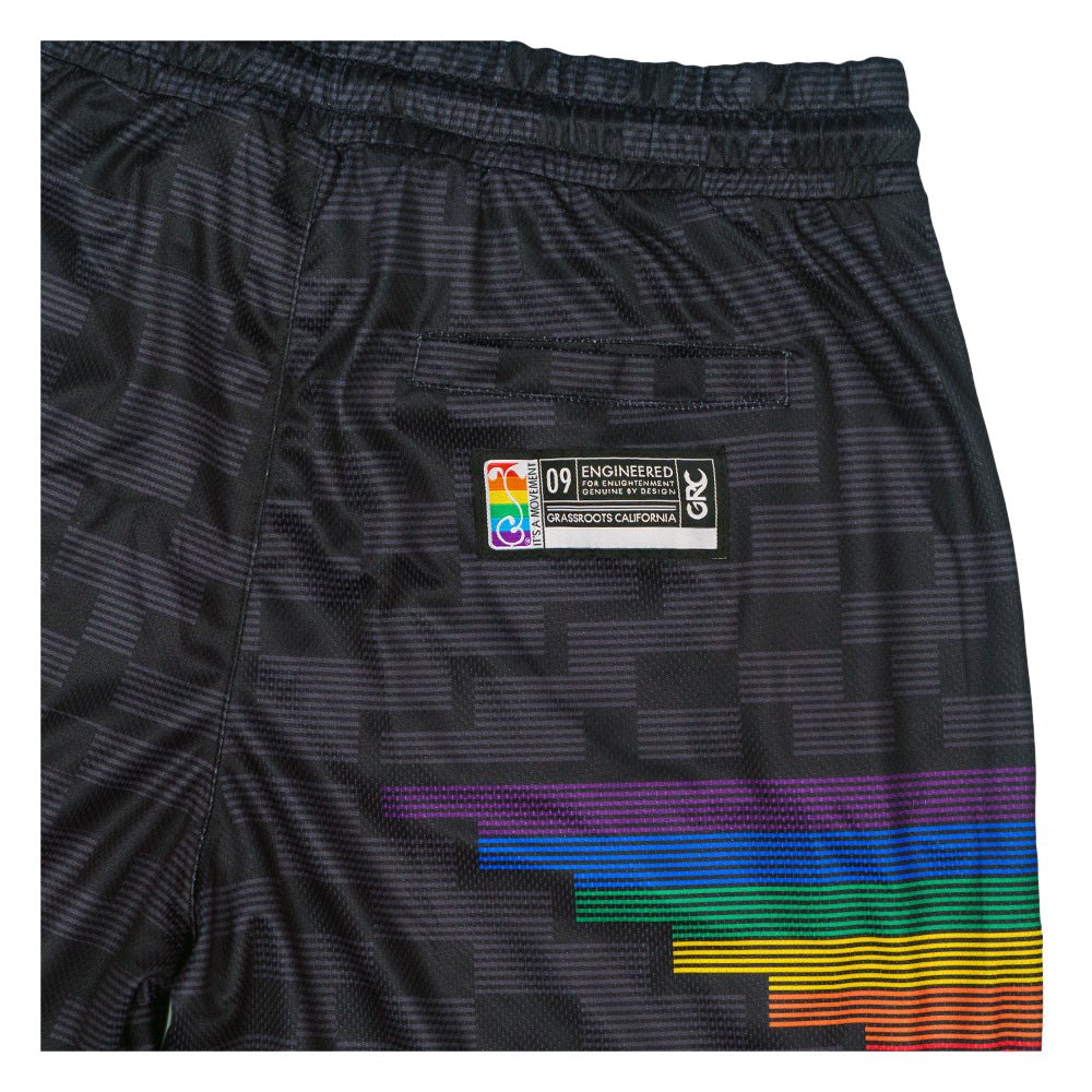 Danker Nuggets Pyramid Black Mesh Shorts - Shop Avnu
