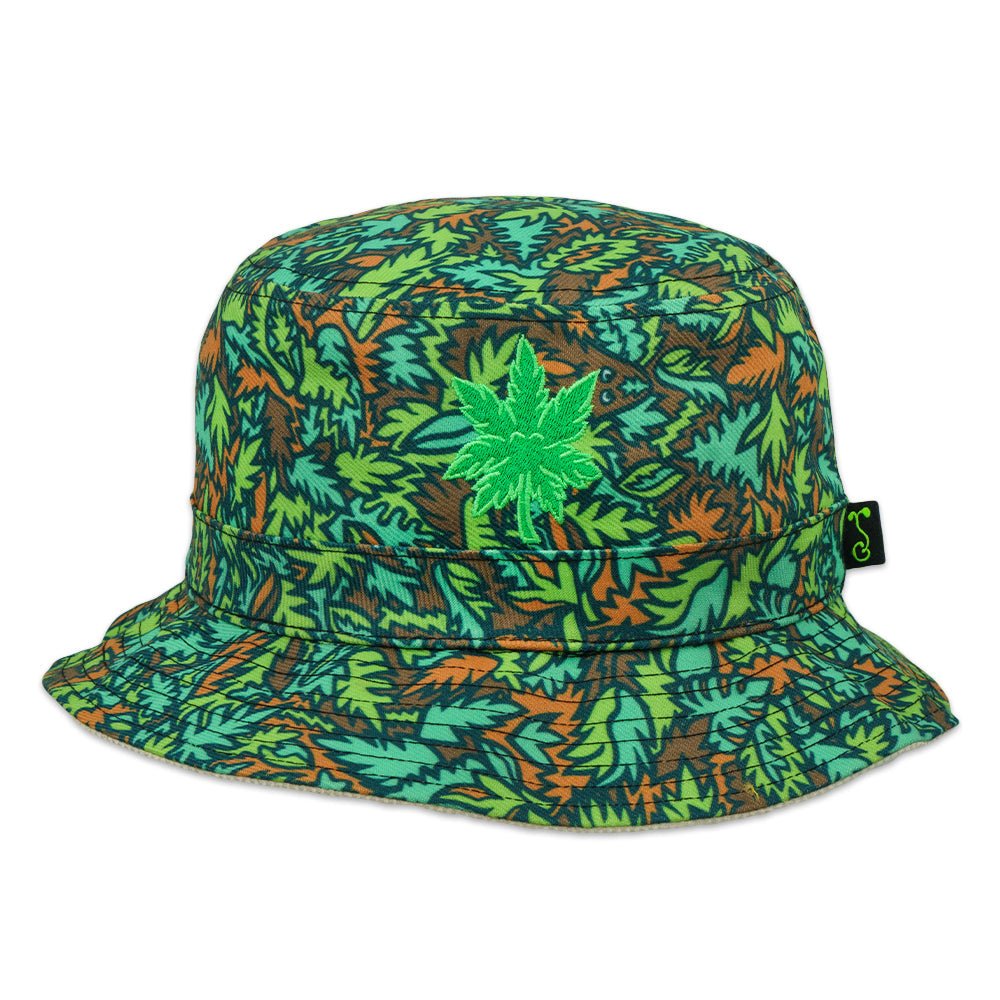 Bigfoot Healer Reversible Bucket Hat - Shop Avnu