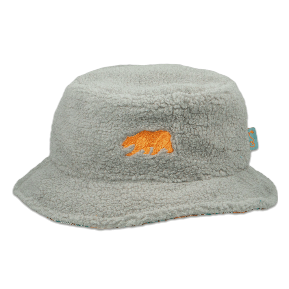 Bear Collection Floral Reversible Bucket Hat - Shop Avnu