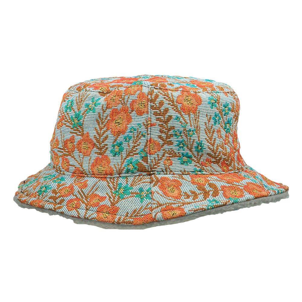 Bear Collection Floral Reversible Bucket Hat - Shop Avnu