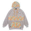 Removable Bear Floral Sherpa Tall Pullover Hoodie - Shop Avnu