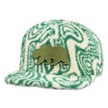 Removable Bear Green Fur Fitted Hat - Shop Avnu