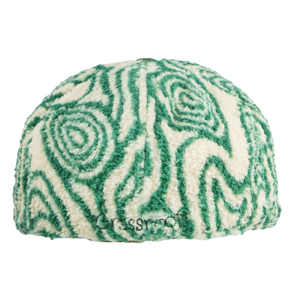 Removable Bear Green Fur Fitted Hat - Shop Avnu