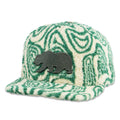 Removable Bear Green Fur Snapback Hat - Shop Avnu