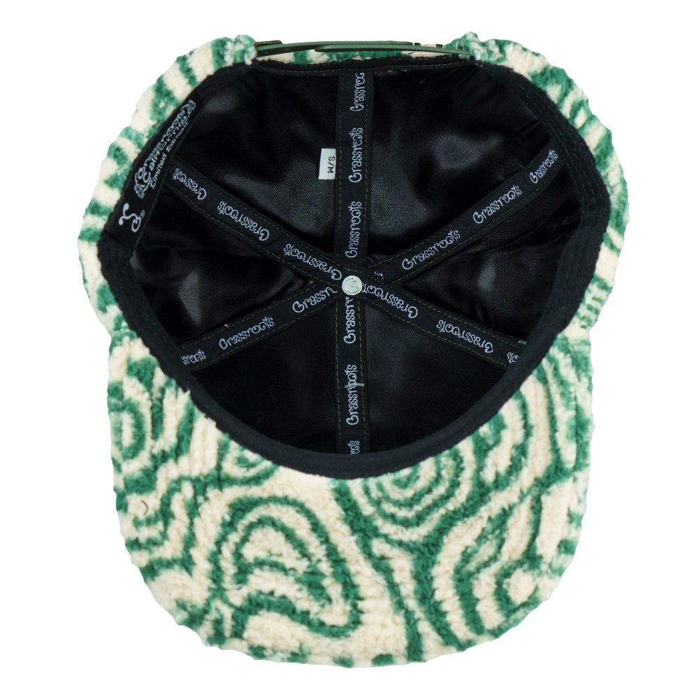 Removable Bear Green Fur Snapback Hat - Shop Avnu