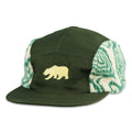 Bear Collection Green Fur 5 Panel Hat - Shop Avnu