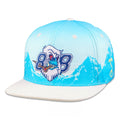 ELEV808 x Grassroots Yeti Blue Snapback Hat - Shop Avnu