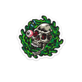 Jimbo Phillips Never Summer Green Skull Sticker - Shop Avnu