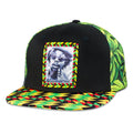 Peter Tosh Leaf Print Snapback Hat - Shop Avnu