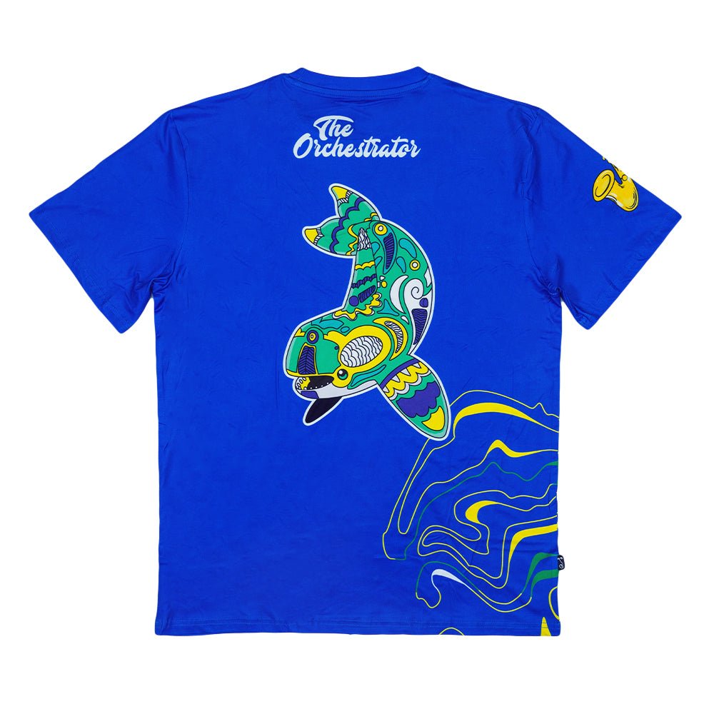 The Orchestrator Blue T Shirt - Shop Avnu
