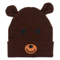 Brown Bear Head Beanie - Shop Avnu